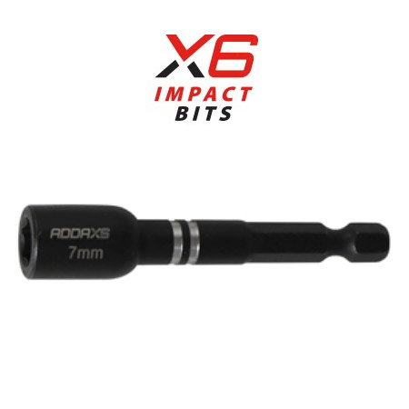 Addax X6 Impact Magnetic Socket Drivers