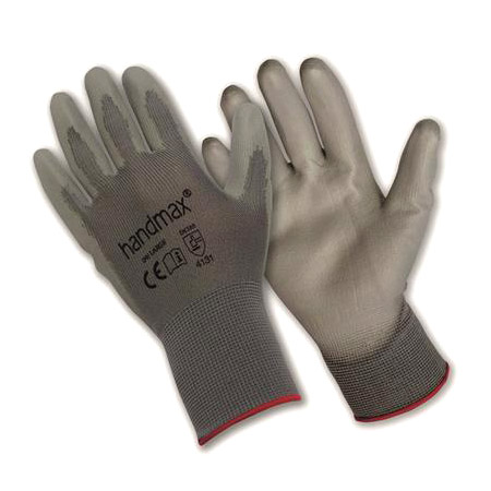 Handymax Arizona grey PU gloves 