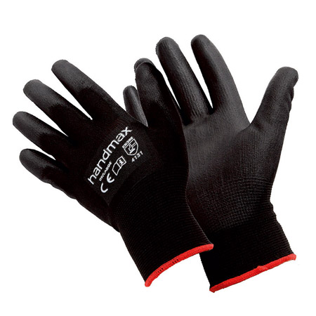 Handymax Atlanta white PU gloves 